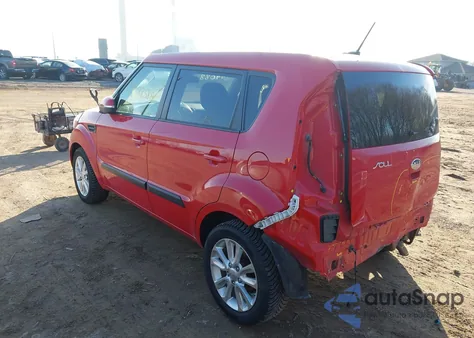 2013 Kia Soul + from USA, damaged, VIN KNDJT2A64D7538143